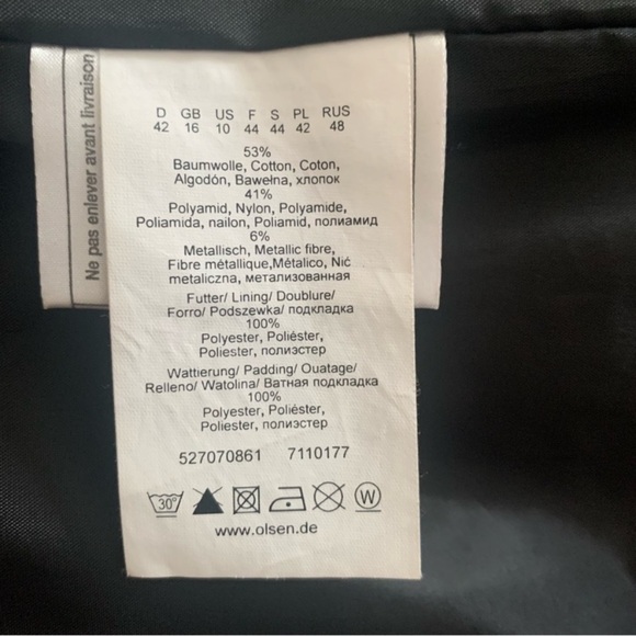 Olsen Car Length Winter Jacket - Picture 9 of 10